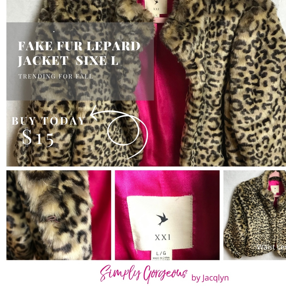 XXI Leopard Print size large